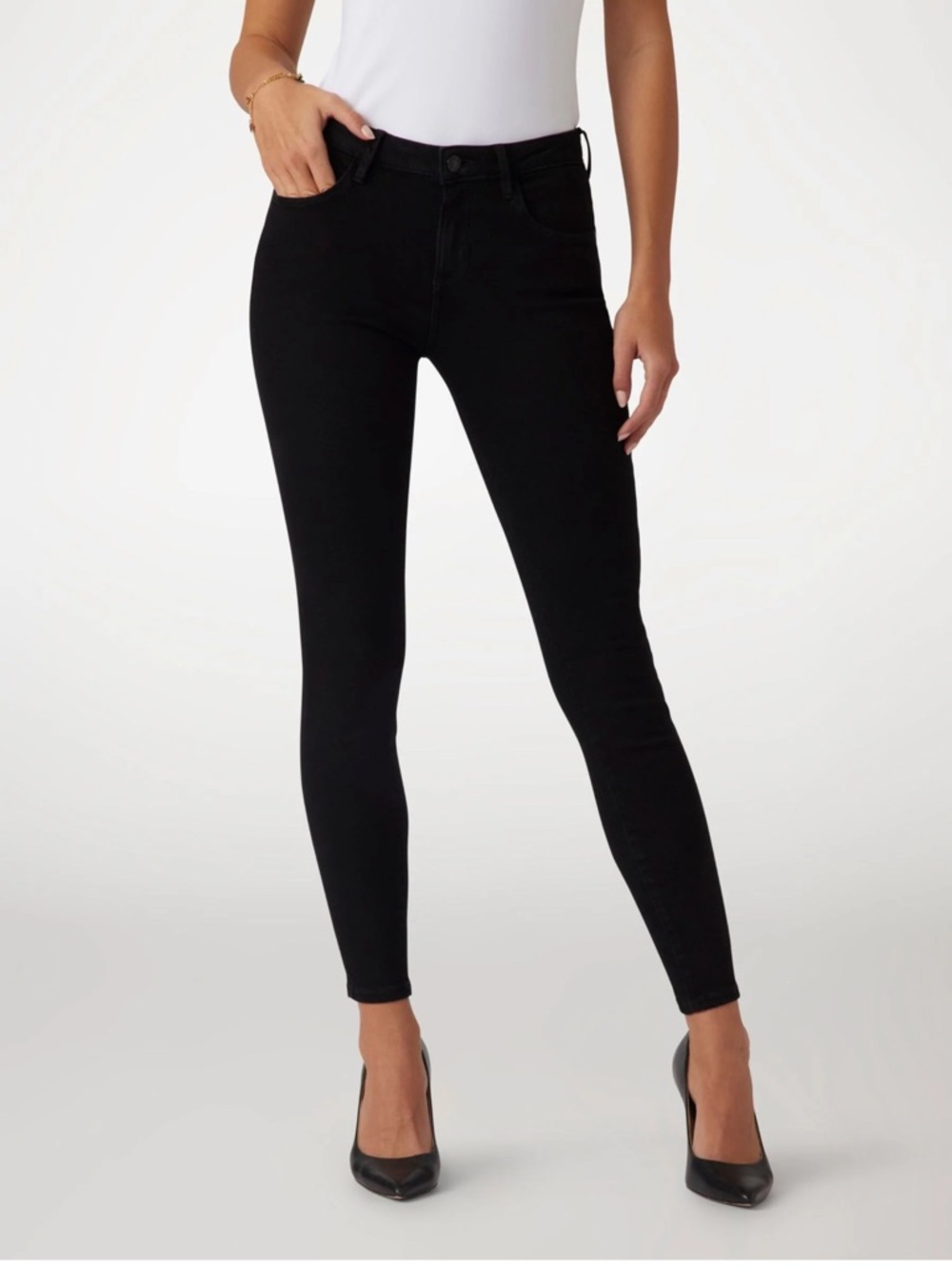 rag & bone Black Skinny Jeans
